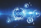 ico initial coin offering abstract