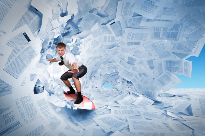 Surfing paperwork bureaucracy