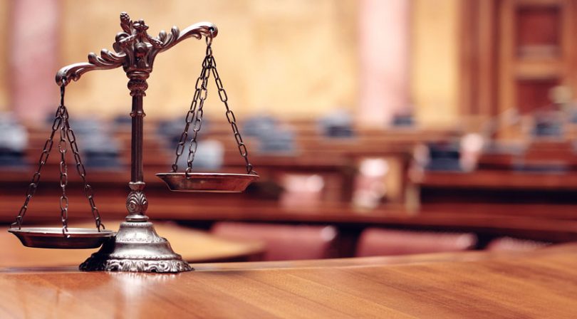 legal settlement justice scales