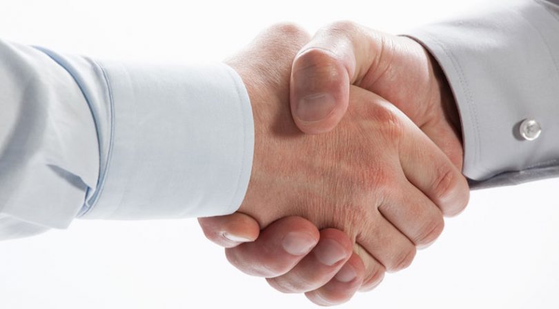 partnership handshake