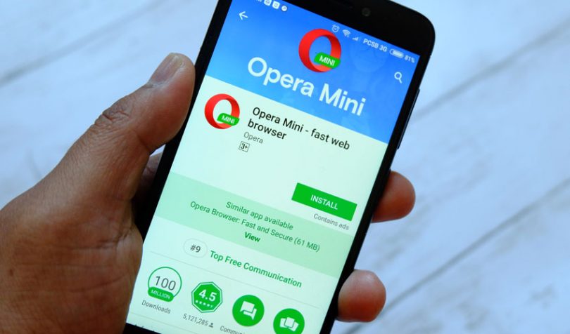 Opera mini Mobile browser