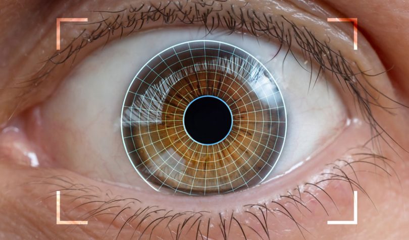 digital identity eyescan biometrics