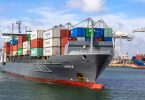 container ship trade port rotterdam