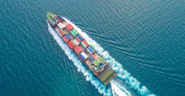 container ship trade marine