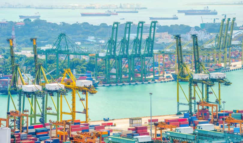 singapore port trade