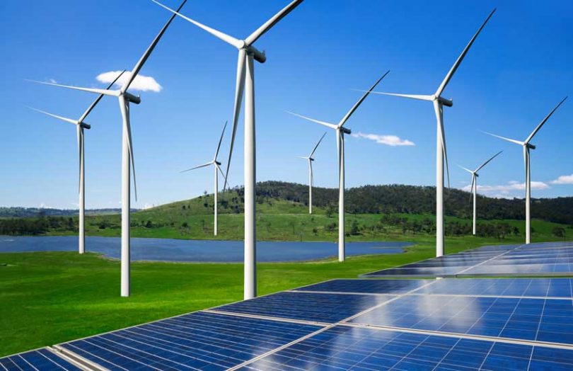 solar panel wind renewables