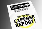 expense reimbursement report receipt