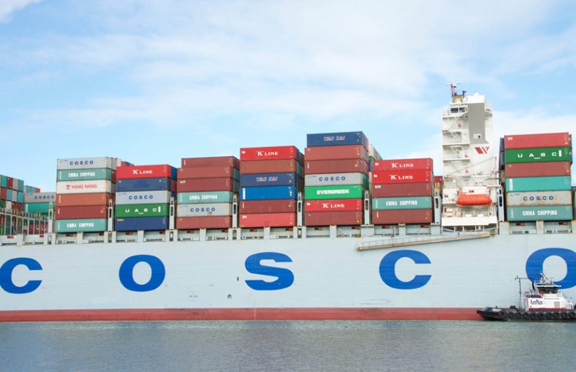 container shipping cosco