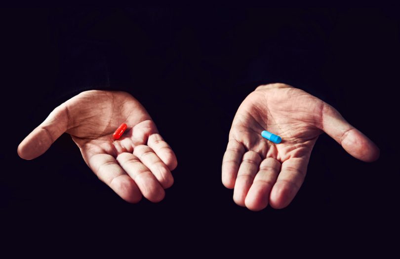 matrix red blue pill