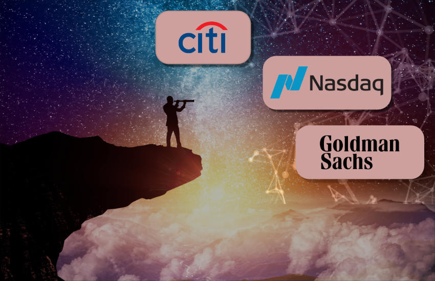 CEOs of Nasdaq, Goldman, Citi share views on blockchain, digital assets