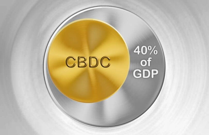 cbdc 40 percent gdp
