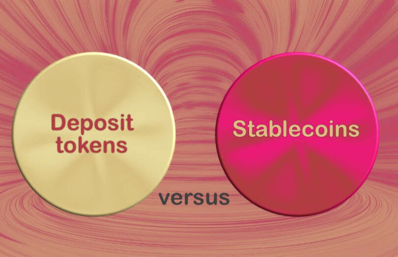 deposit tokens stablecoins digital currency