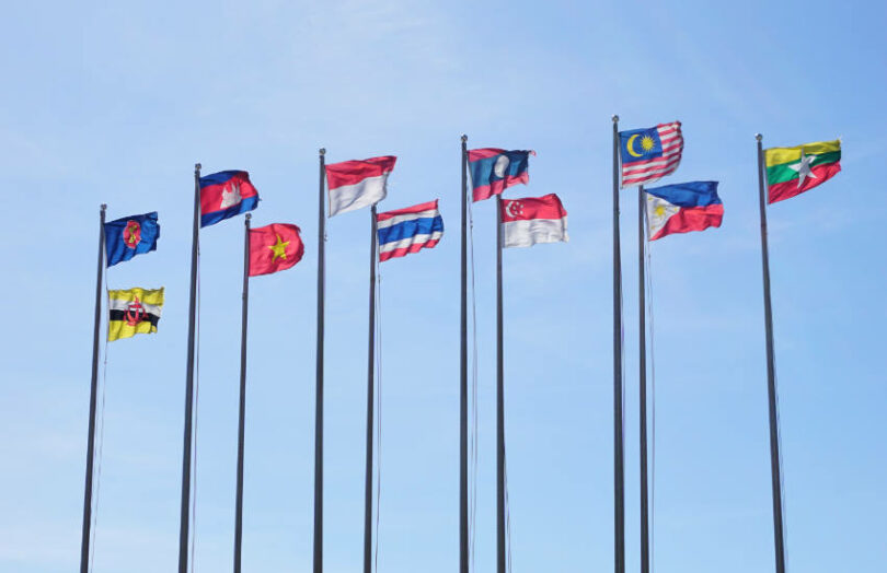 asean flags