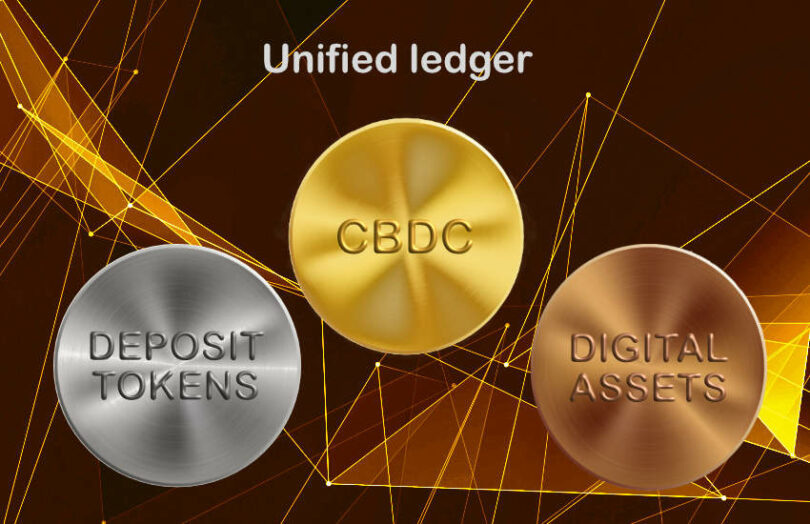 unified ledger cbdc deposit tokens