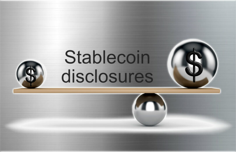 stablecoin disclosures