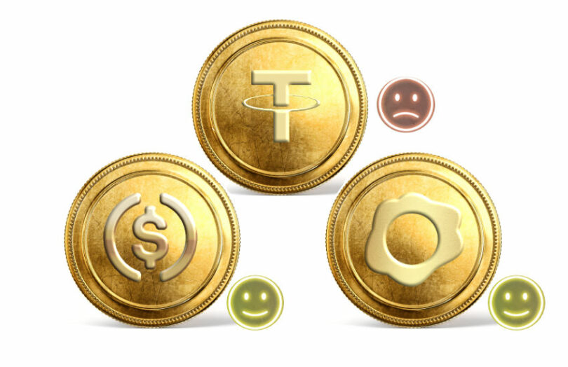 stablecoin ratings paxos circle tether