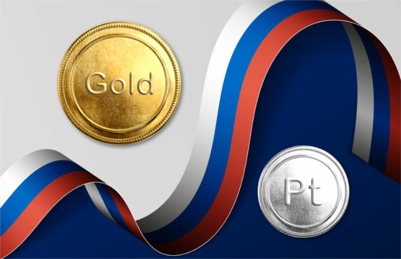russia digital assets gold platinum