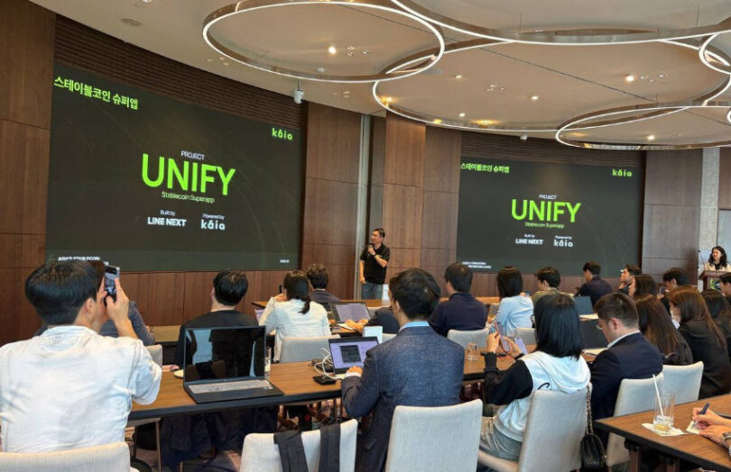 stablecoin project unify line next kaia