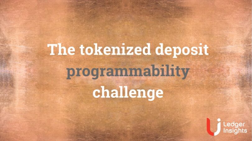 tokenized deposits programmability