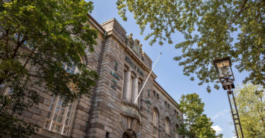 Norges bank in Oslo, Norway