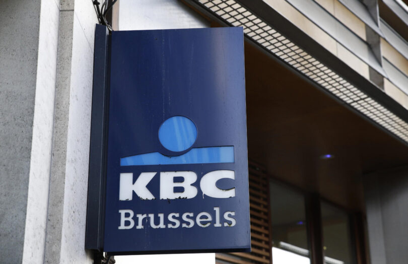 KBC bank in Brussels, Belgium