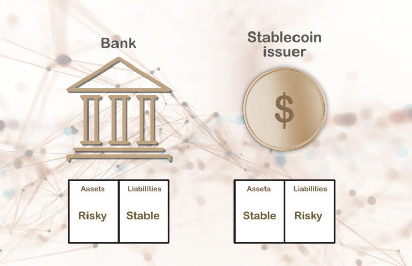 banks v stablecoin risks balance sheet