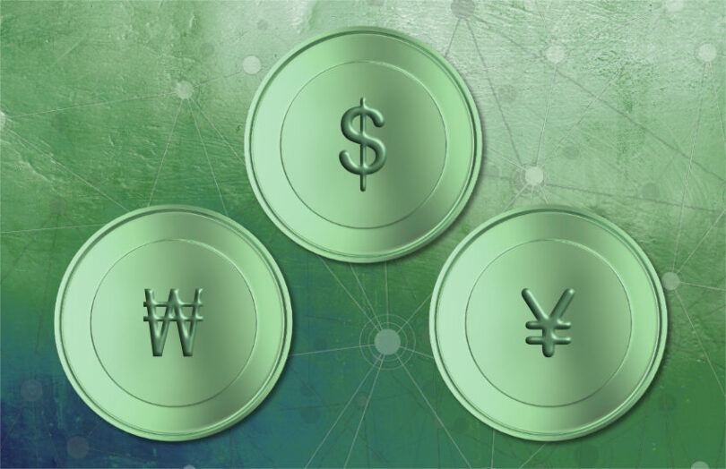 stablecoins PvP yen won dollar